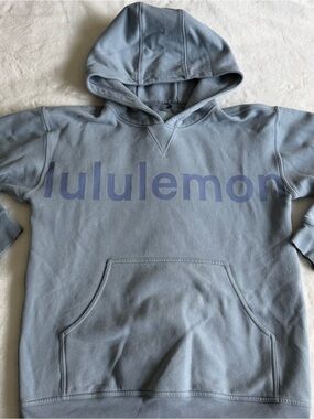 Lululemon All Yours Hoodie Blue Size 6